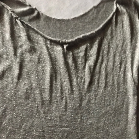 Sold!ARMANI Jeans silver sweater dress/ top - Picture 5 of 6